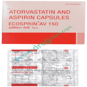Atorvastatin-Aspirin 10mg-150mg Capsules