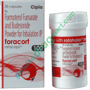 Budesonide-Formoterol 100-6mcg