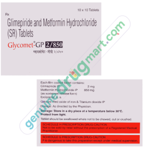 Glimepiride-Metformin 2mg-850mg