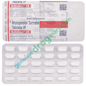 Metoprolol 25mg Tablets