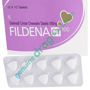 Sildenafil Citrate 100mg CT Tablets (Mint Flavor)
